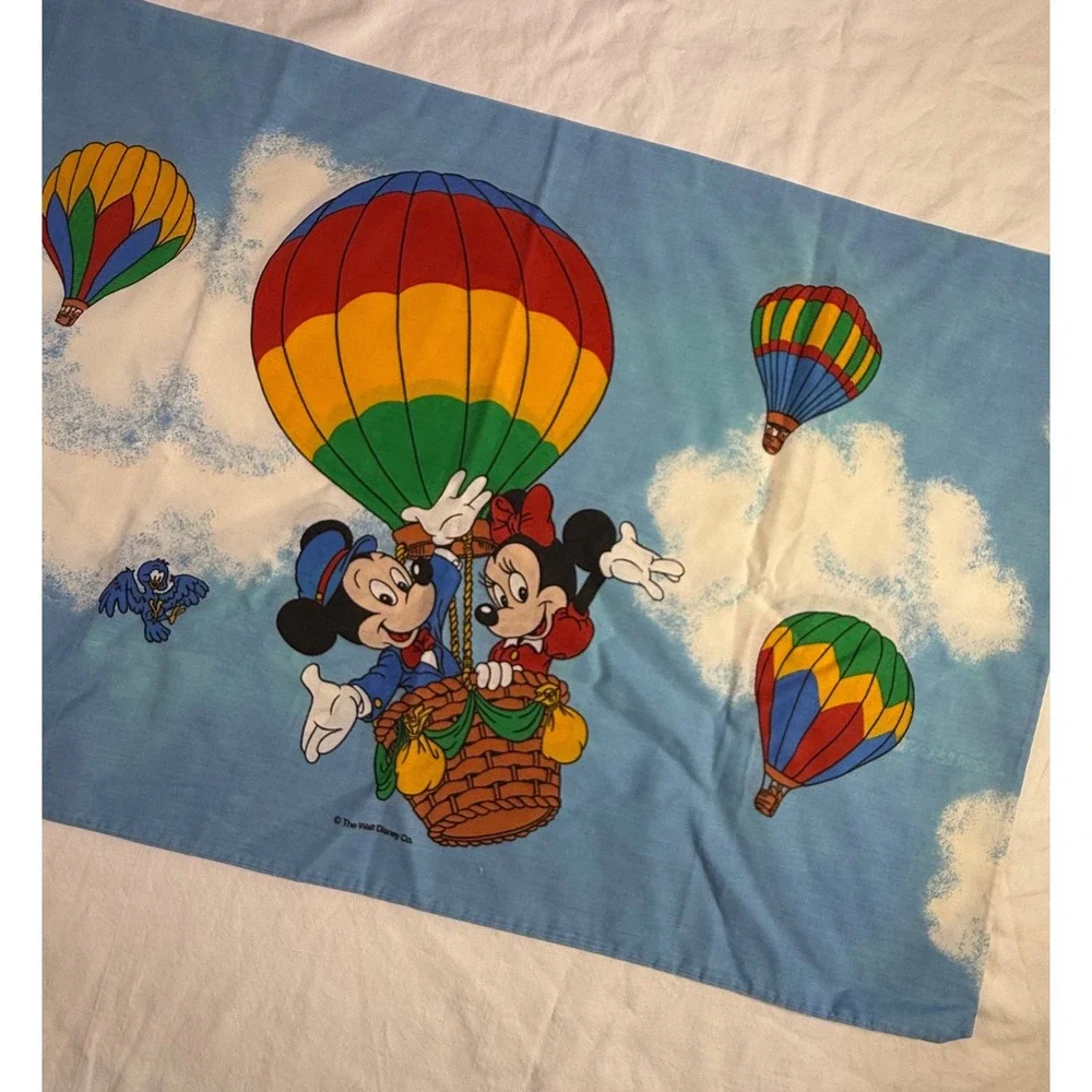 Vintage Disney x Sears Mickey & Minnie Pillowcase
